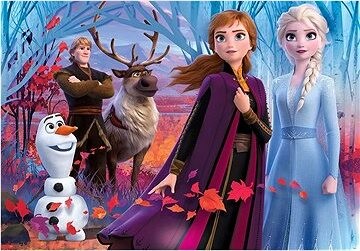 Clementoni Puzzle Ľadové kráľovstvo 2, 104 dielikov