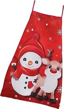 Excellent Detská vianočná zástera – Malý snehuliak