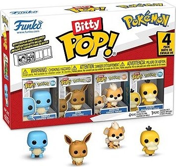 Funko Pop! Pokémon Bitty 4-Pack Series 4 2,5 cm