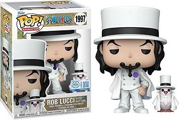 Funko Pop! One Piece Rob Lucci With Hattori