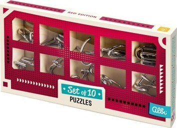 Set of 10 Puzzles - Red Edition