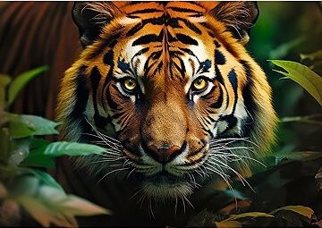 Trefl Divoký tiger 1000 dielikov