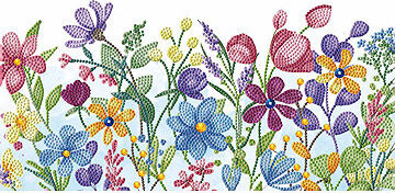 Diamond Dotz Décor Poľné kvety