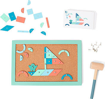 BS Toys Zatĺkačka s kladivkom a klinčekmi