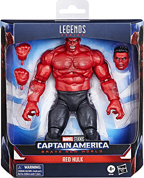 Captain America: Odvážny Nový Svet Marvel Legends – Červený Hulk – akčná figúrka