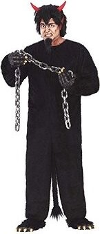 Guirca Dospelý kostým Čert – Mikuláš, Vianoce veľ. XL (54 – 56)