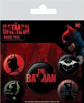 DC Comics: Batman – odznaky 5 kusov