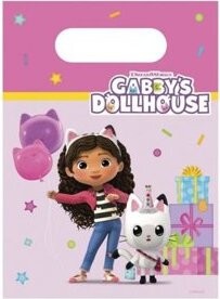 GODAN Darčeková taška – Gabinin kúzelný domček, 16 × 22 cm, 4 ks