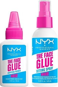 NYX PROFESSIONAL MAKEUP The Face Glue Primer 35 ml + Setting Spray 60 ml