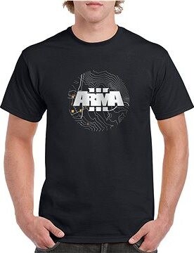 Arma 3 Map Style – tričko XXL