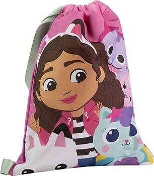 Gabby's dollhouse: Gaby with friend - Dětský sportovní pytlík