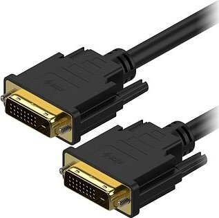 AlzaPower DVI-D Dual Link 2m čierny