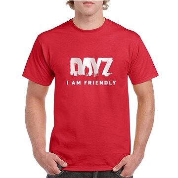DayZ I Am Friendly Red – tričko M