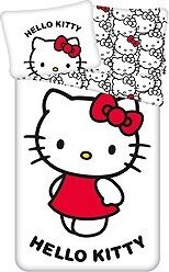 Jerry Fabrics Obliečky Hello Kitty 140 × 200, 70 × 90 cm