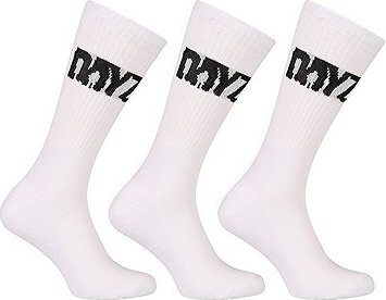 DayZ SURVIVOR 3PACK ponožky vysoké bílé, vel. 42-46