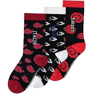 Naruto – Crew – Ponožky pánske súprava 3 páry 39 – 42