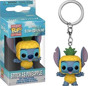 Funko POP! Keychain Lilo & Stitch Stitch as Pineapple
