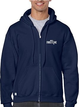 DayZ Zip-up Hoodie Frostline Navy Blue, XL