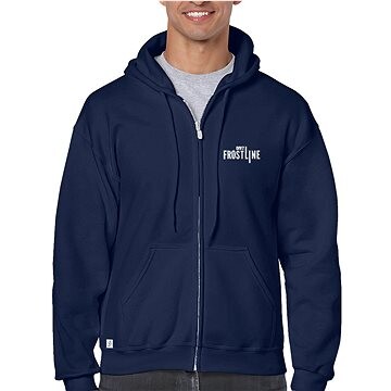 DayZ Zip-up Hoodie Frostline Navy Blue, XXL