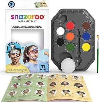 SNAZAROO Sada pro malování na obličej Adventure 11 dílů