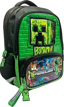 Minecraft: Creeper - školní batoh