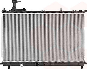 VAN WEZEL chladič, chladenie motora 52012708