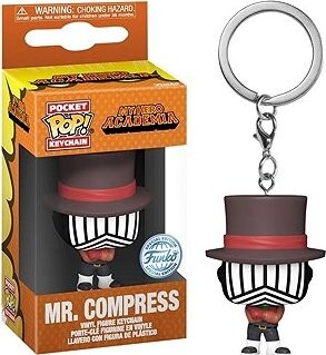 Funko POP! Keychain My Hero Academia Mr. Compress (Hideout)