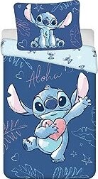 Jerry Fabrics Obliečky Lilo a Stitch Aloha 140 × 200, 70 × 90 cm