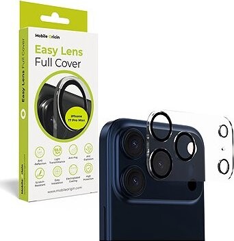 Mobile Origin Easy Lens full cover, clear - iPhone 17 Pro Max