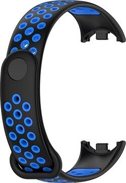 Drakero Silikónový performance na Mi Band 8/9/10 čierno-modrý