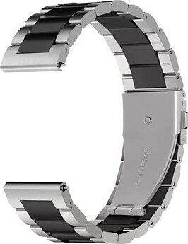 Drakero Kovový na 22 mm Quick Release strieborno-čierny