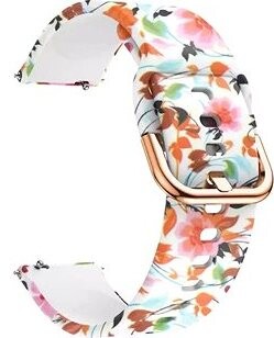 Drakero Silikónový na 18 mm Quick Release kvety