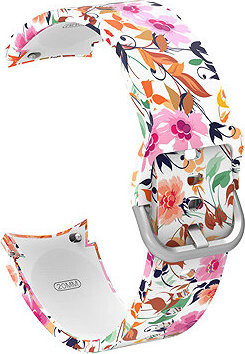 Drakero Silikónový kvety na Samsung Galaxy Watch 4, 5, 6, 7