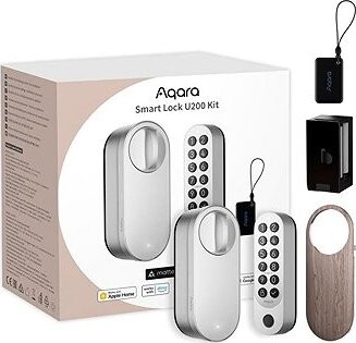 AQARA Smart Lock U200 Kit (Rev 2025), strieborný