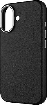FIXED MagLeather na Apple iPhone 17 z vegánskej kože s podporou MagSafe čierny