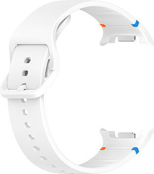 Drakero Silikónový WAVY biely na Samsung Galaxy Watch 8