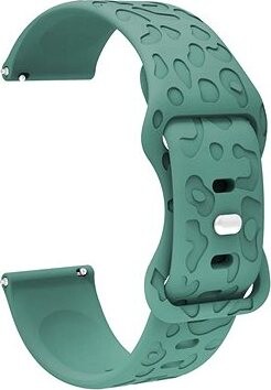 Drakero Silikónový Sculpty na 18 mm Quick Release zelený