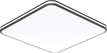 Eurakles Retro New s ovladačem 55 W, 5850 lm, 3000-6500 K, IP44, 53 × 53 cm, antracit