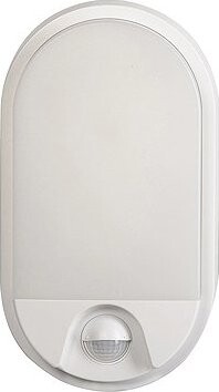 Eurakles Darja s pohyb.senzorem 15 W, 1500 lm, IP54, 21,2 × 11,9 × 4,4 cm, bílé