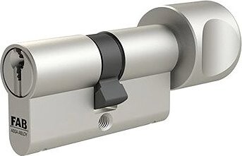 FAB bezpečnostná vložka 4.02/DKvNs 45+50 s gombíkom, 5 kľúčov