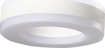 Eurakles Venkovní nástěnné LED svítidlo NIKKI, 20 W, IP65, pr. 20 cm, bílé