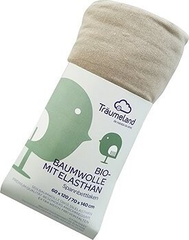 Träumeland Plachta Bio-Bavlna s elastanom do kočíka 35 × 78 cm Anthrazit