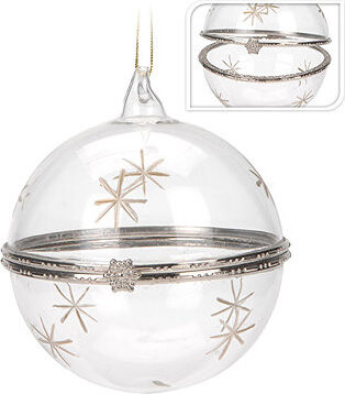 H&L Vianočná ozdoba Surprise, otváracia, 8 cm