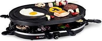 EDCO Elektrický gril + raclette multifunkčný 1200 W