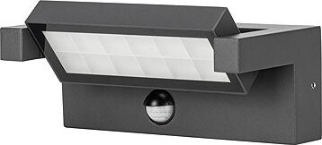 Eurakles LUISA venkovní LED, IP65 20 W 1500 lm 4000 K, antracit, výklopná, se senzorem pohybu