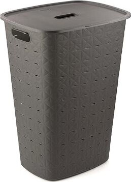 CURVER Koš na špinavú bielizeň Softex 56 l – tmavosivý