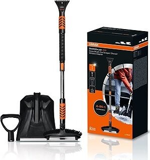 OSRAM Snow brush 4 v 1 nástroj na odpratávanie snehu z auta
