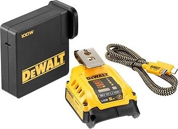 DEWALT XR USB nabíjecí adaptér 18V