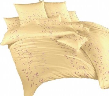 Dadka flanel Mandevila púdrová na banánovej 140 × 200, 70 × 90 cm