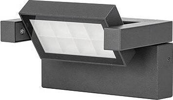 Eurakles LUISA venkovní LED, IP65 12 W 1000 lm 4000 K, antracit, výklopná